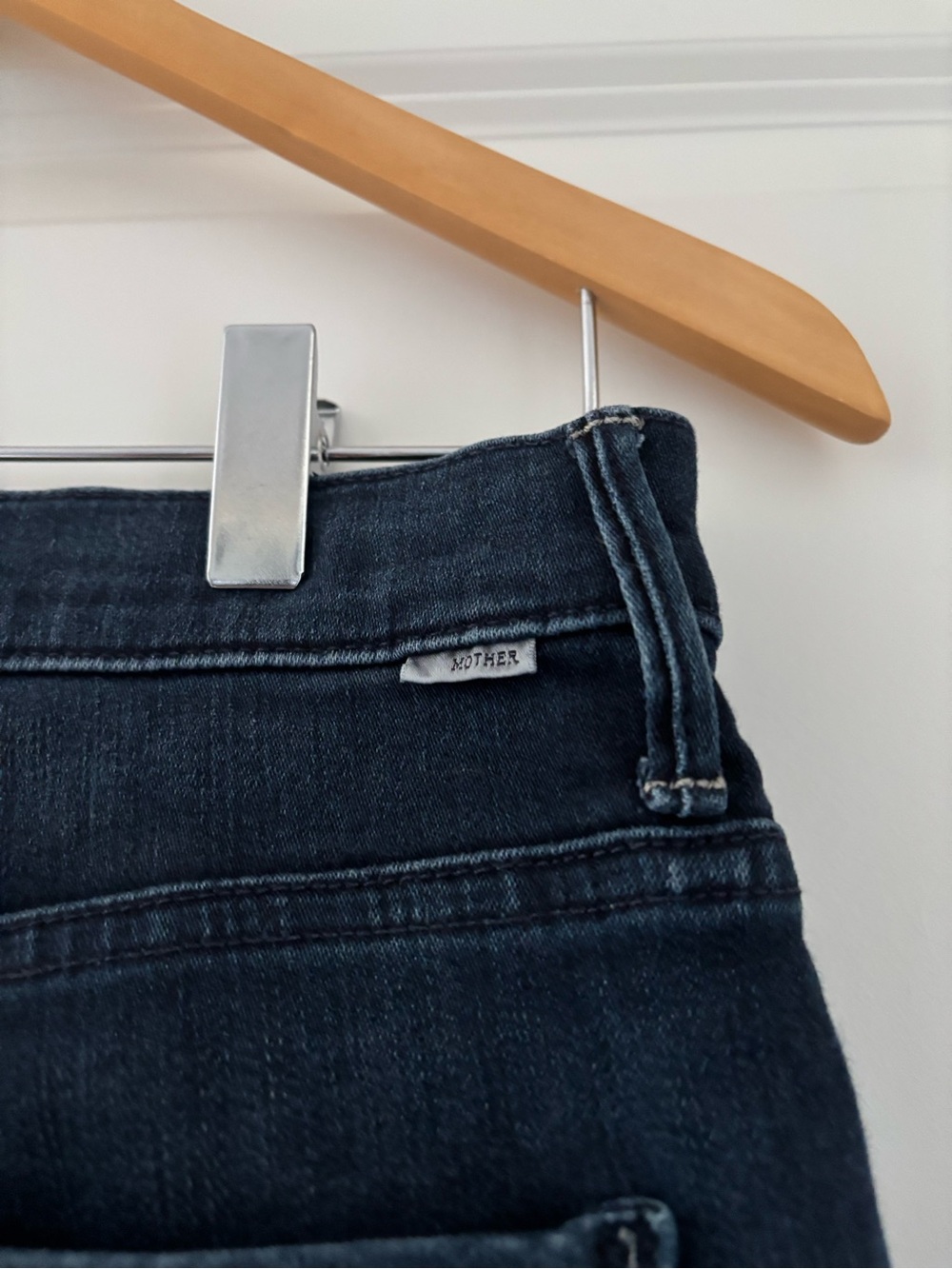 Mother Denim The Insider Crop Step Fray High Rise Night Tripper - Picture 6 of 10